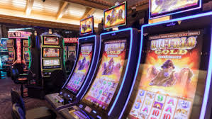 Slot machines at Duck Inn Casino